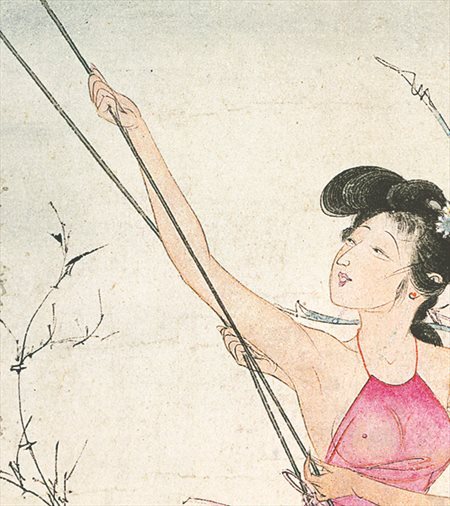 博湖县-胡也佛的仕女画和最知名的金瓶梅秘戏图